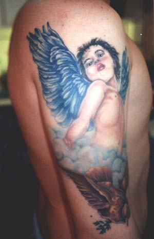 cherub tattoo - like little angel-297